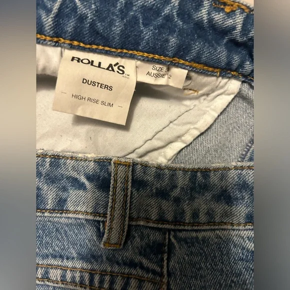 ROLLA’S Dusters High Rise Slim Jeans - Picture 6 of 9